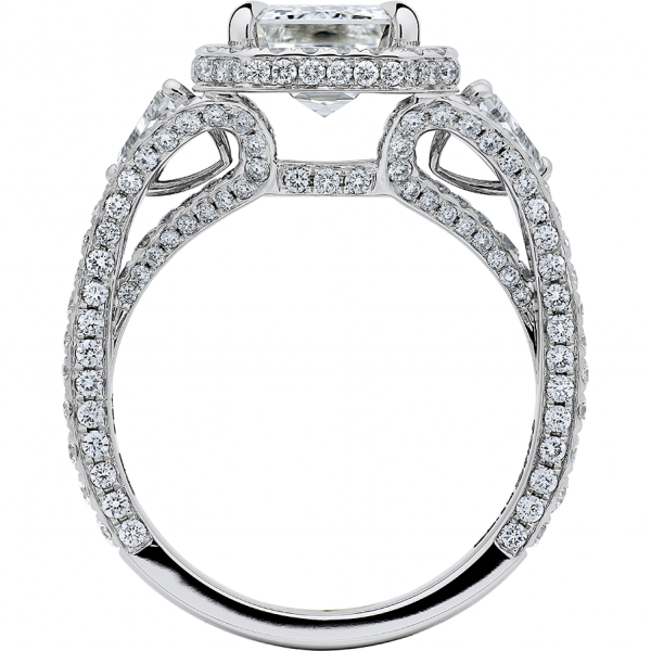 Crisscut Diamond Ring- Unique Collection - HRGCRE0085-B crisscut diamond ring, lili unique collection