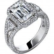 crisscut diamond ring, lili jewelry unique collection
