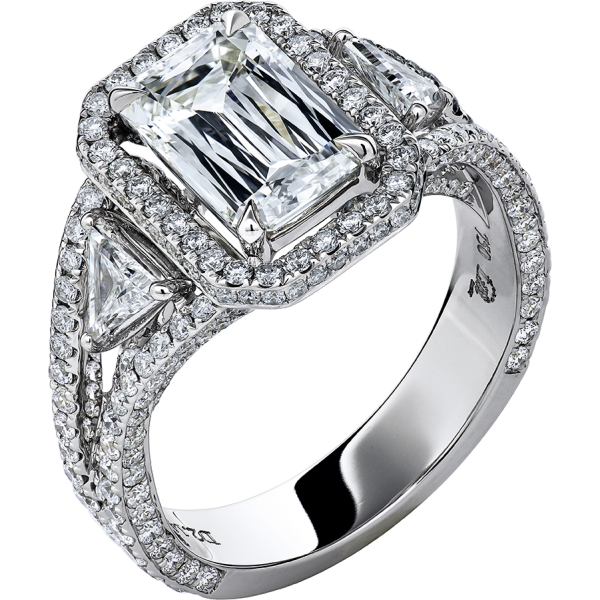 Crisscut Diamond Ring- Unique Collection  -HRGCRE0085-C crisscut diamond ring, lili jewelry unique collection