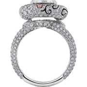 crisscut diamond ring, lili jewelry fancy yellow