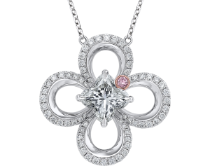 Delphinium - Lily Diamond Pendant, Lili Jewelry