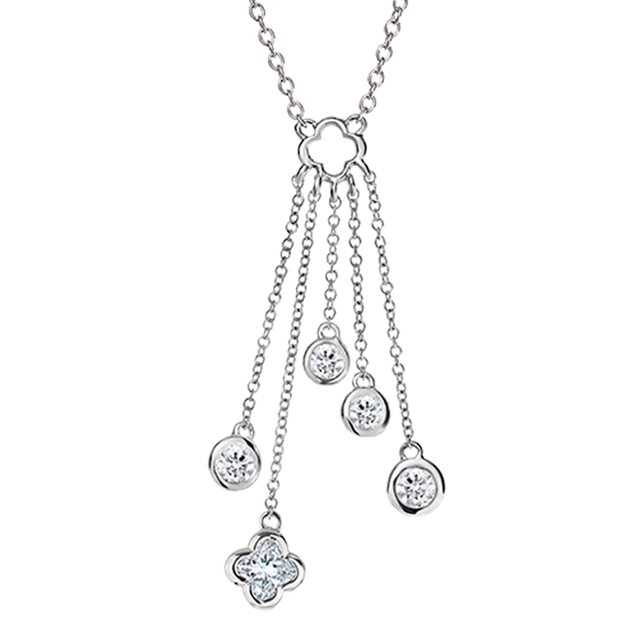 Osha Lily Cut Circle Pendant